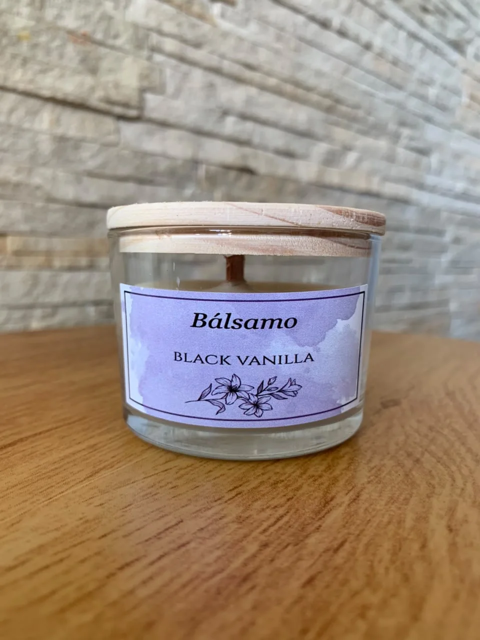 Vela aromática Black Vanilla Bálsamo
